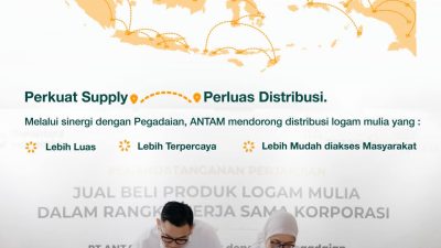 Antam dan Pegadaian Resmi Join Jual Beli LM