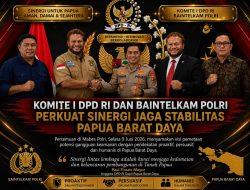 Temui Baintelkam Polri, Senator Paul Vincent Bahas Keamanan PBD