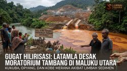 Sungai Halmahera Rusak, LATAMLA Desak Moratorim Tambang di Malut