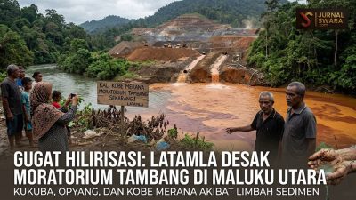 Sungai Halmahera Rusak, LATAMLA Desak Moratorim Tambang di Malut